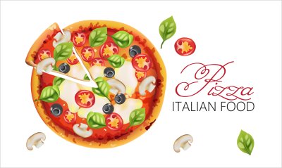 постеры Итальянская пицца 2