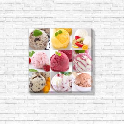 модульные картины Мороженое